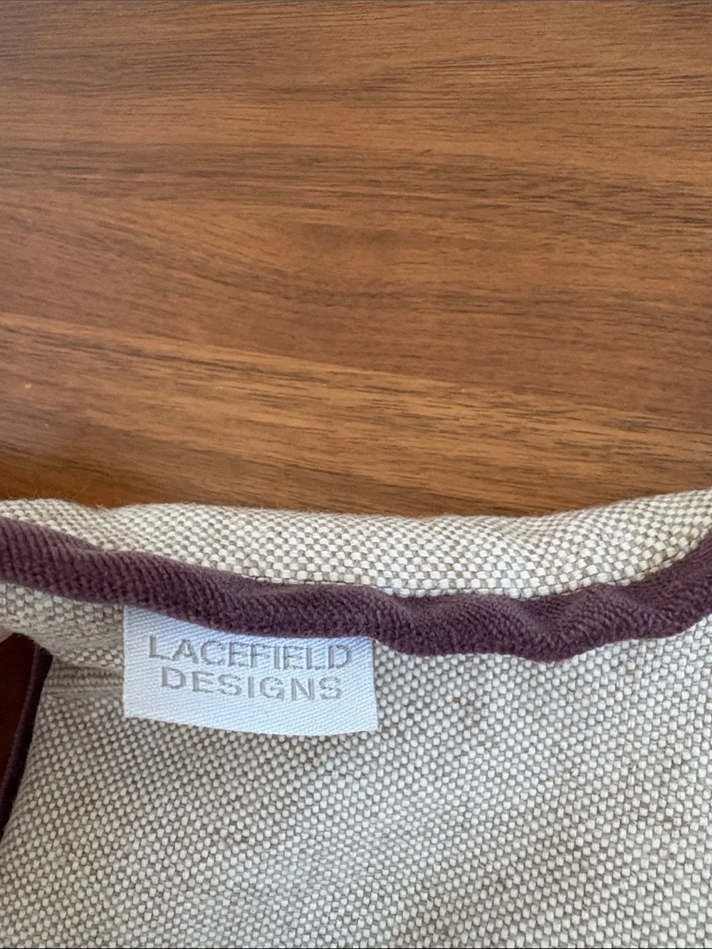 Lacefield Designs Sultana Appliqué Velvet Pillow Covers – Set of 2